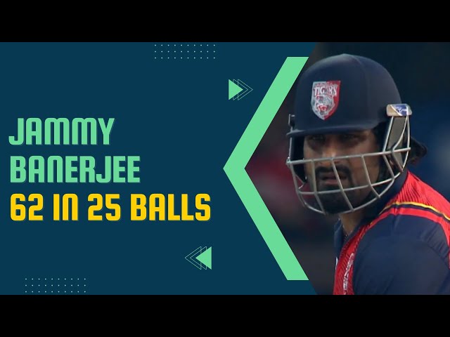 Jammy Banerjee’s destructive batting 62* in 25 Balls vs Kerala Strikers | Bengal Tigers | Highlights