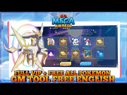 Mega Awaken GM TOOL Free All Pokemon - ENGLISH