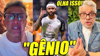 🚨“ELE CALOU O MINEIRÃO!” NETO E HEVERTON SURTAM COM MEMPHIS DEPAY APÓS SHOW DO TIMÃO!