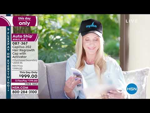 Capillus 202 Hair Regrowth Cap with Activator