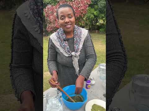 How to cook Pupwe Chulu Popular Zambian Wild Vegetable No Oil Added.