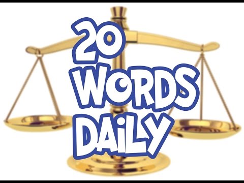 English vocabulary | Law words: كلمات انجليزية في القانون