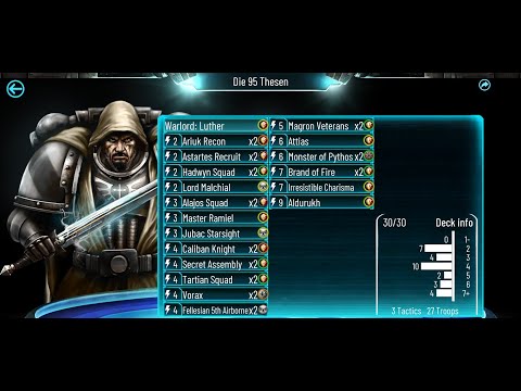 Th-MEME Ladder 56: "Die 95 Thesen" (Luther) - Horus Heresy Legions