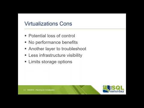 Planning for Virtualization