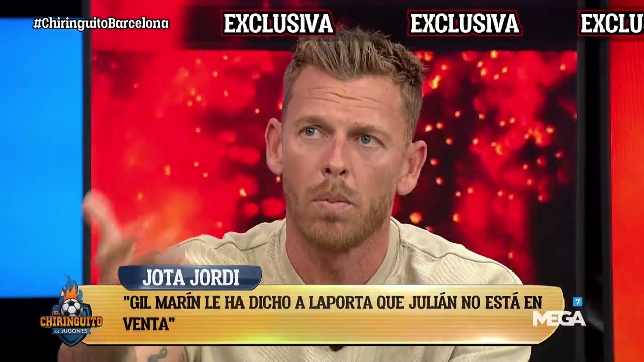 🚨 EXCLUSIVA de JOTA JORDI, sobre JULIÁN ALVAREZ