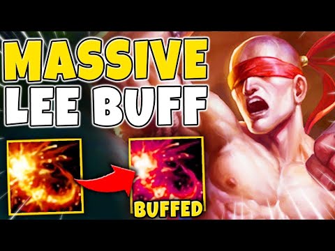 *NEW* MASSIVE LEE SIN BUFF!! I CAN'T BELIEVE RIOT DID THIS! - League of Legends