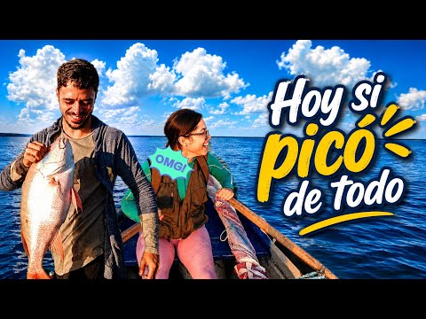 🇨🇺 Así es un día de pesca en la Ciénaga de Zapata, Cuba 🌴| Mi primera vez remando 🚣🏻‍♀️😅