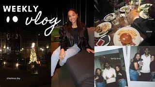 Living In My 20s | Festive Weekly Vlog, What I Got For Christmas, Family Time, Top Golf, Dinner
