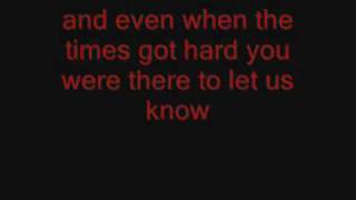 good charlotte - thank you mom [lyrics]