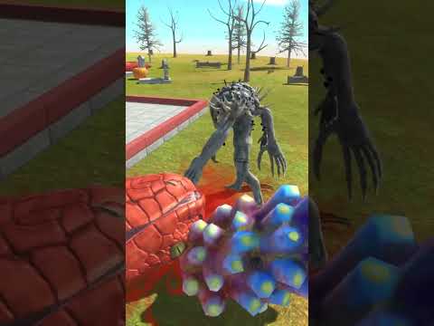 Scourge vs Reptiles - Animal Revolt Battle Simulator #shorts