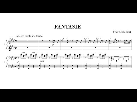 Schubert Fantasie in F minor Piano Duet "You Play PRIMO"