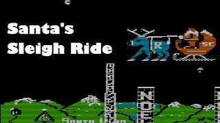 Santa's Sleigh Ride (1981) Game Review (Apple II)