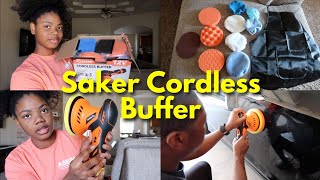 Saker Cordless Buffer Unboxing and Review #unboxing