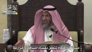 1522 - مسائل وأحكام تتعلق بفساد المساقاة والمزارعة - عثمان الخميس