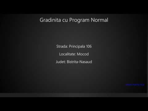 Gradinita cu Program Normal Mocod