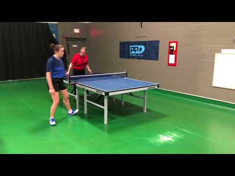 Fast Pong au club Prestige de Montréal Installation