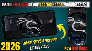 How to Install Kali linux nethunter in Android Device without rooted | 2026 #kalilinux