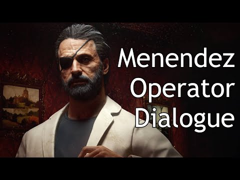 Vanguard Zombies - Menendez Operator Dialogue