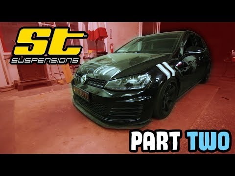 ST SUSPENSIONS COILOVERS AND REAR SWAY BAR | MK7 GTI