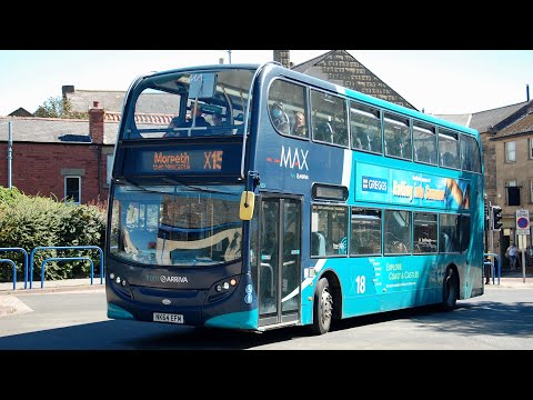 Limp Mode: Arriva North East 7529 (NK64EFM) Dennis Trident 2/Enviro 400