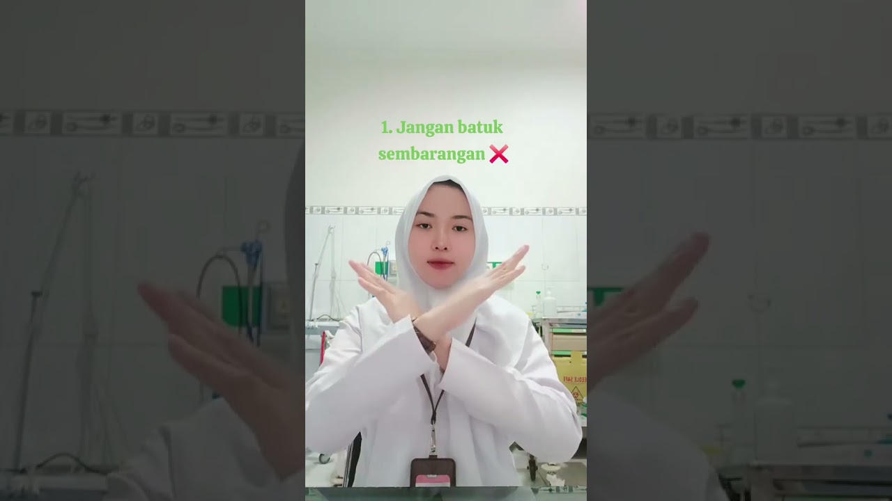 ETIKA BATUK YANG BENAR ✅️ #ppirsudtjitrowardojo #penggunaanapd #ElearningPPI #keselamatanpasien