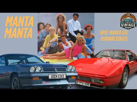 Opel Manta GTE vs Ferrari 328 GTS – Manta Manta 2023 Race Scene