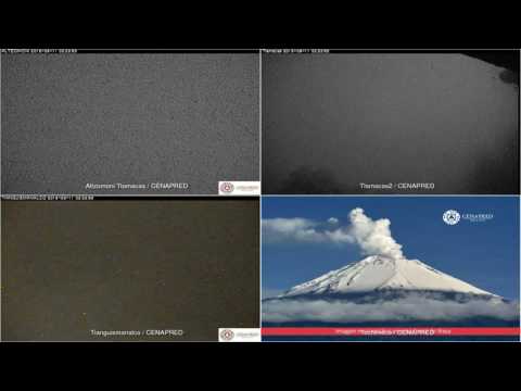 Popocatepetl - 20160911 - 00:00 a 05:59 hrs