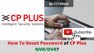 How To Reset Password Of CP plus NVR/DVR