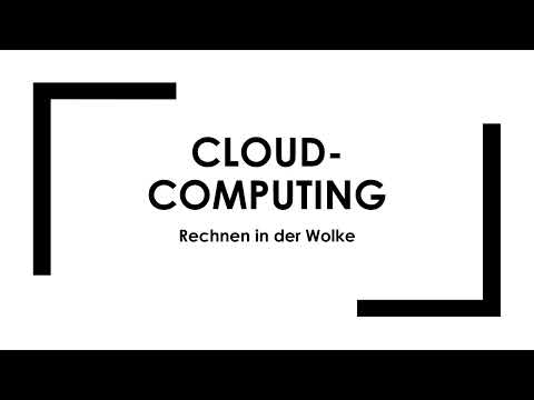 Cloud Computing einfach und kurz erklärt
