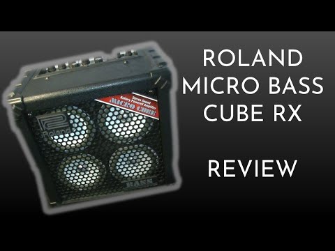 Roland Micro Cube Bass RX 2x2.5-Watt 4x4" Bass Combo 2008 - 2021 - Black image 4