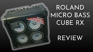 Video thumbnail for Roland Micro Bass Cube RX - Amp Review by Matthew Quilliam Music