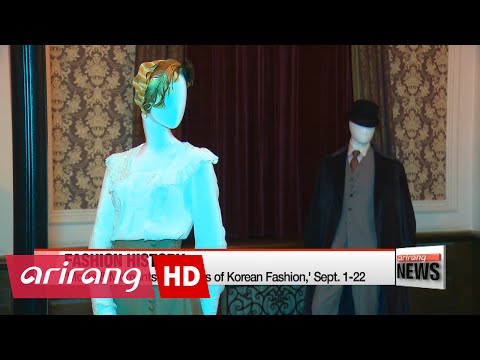 Exhibition features 100 years of Korean fashion