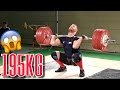 195KG über'm KOPF! - 1.Bundesliga Gewichtheben