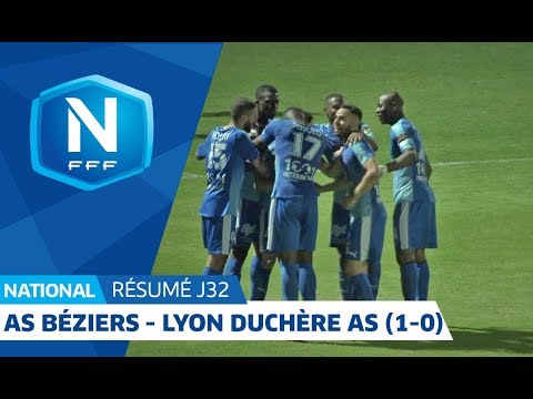 J32 : AS Béziers - Lyon Duchère AS (1-0), le résumé I National FFF 2018