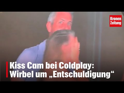 Kiss Cam bei Coldplay: Wirbel um „Entschuldigung“ | krone.tv NEWS