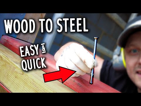 Screw Wood to Steel IN SECONDS!