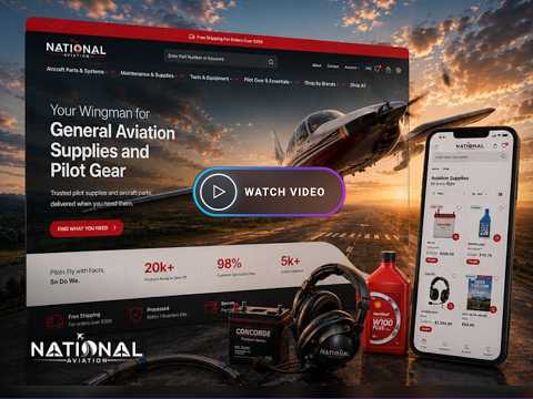 National Aviation: A Shopify Redesign For Aviation Buyers