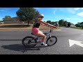 E BIKE VIRGINS First Ride | Teaching My Girlfriend How To Ride An Electric Bike