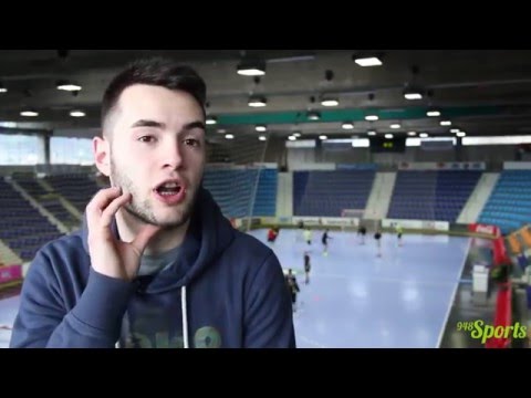 Dani Saldise tras marcar 2 goles a UMA Antequera