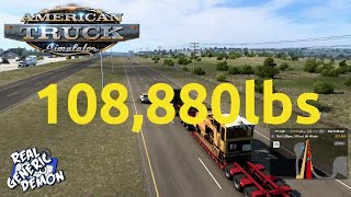 American Truck Simulator - Ep25: 108,880lbs