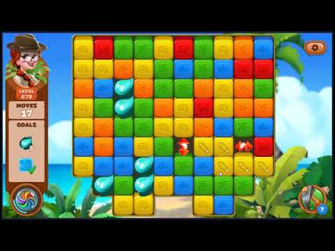 Lost Island Blast Adventure Level 679 - NO BOOSTERS 🏝️ | SKILLGAMING ✔️