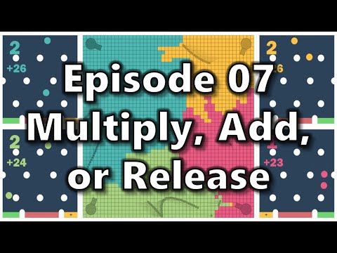 Algodoo Marble Race 07 - Multiply, Add, or Release