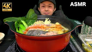 【ASMR】(NO TALKING)Chowder 전골 寄せ鍋を食べる🍲【咀嚼音/씹는 소리/EatingSound/MUKBANG】