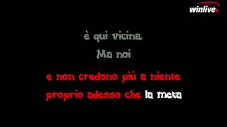 POOH   E&#39;LA PIOGGIA CHE VA KARAOKE CORI