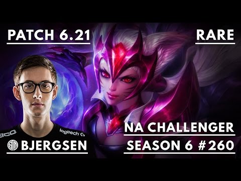 260. TSM Bjergsen - Ahri vs Diana - Mid - October 27th, 2016 - S6 Patch 6.21