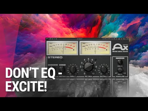 Make Mixes Brighter, not Harsher: Aphex Exciter Tutorial