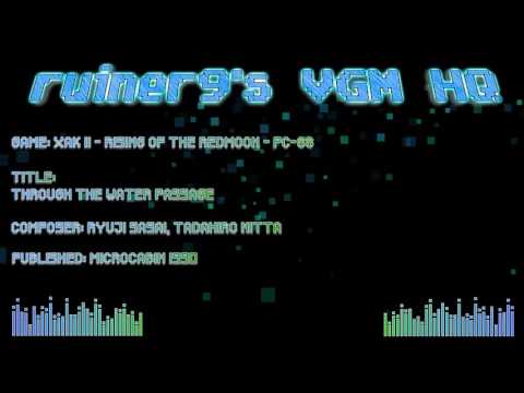 Xak II - Rising of the Redmoon PC-88 OST- Through the Water Passage
