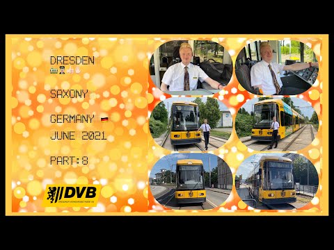 Tram line 41 with the colleague Johannes L. / Straßenbahnlinie 41 mit dem Kollegen Johannes L.