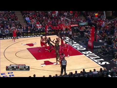 Justin Holiday Gets a Double Double vs Hawks!