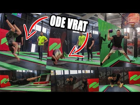 POSETILI SMO NAJVEĆI TRAMBOLINA PARK U SRBIJI *Mladen pao na glavu*